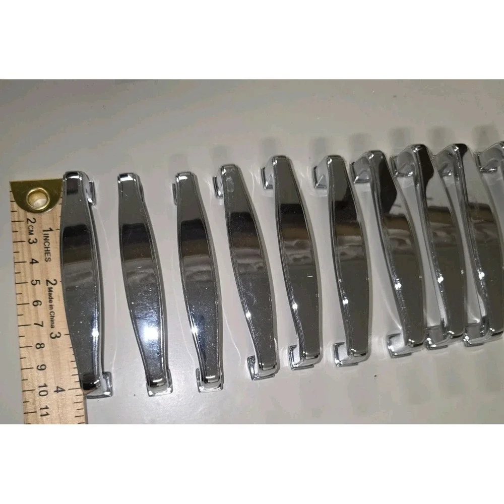 29‎ Pc Chrome Cabinet Hardware Lot 11 Drawer Pulls 18 Knobs w/ 2 Sizes Screws
